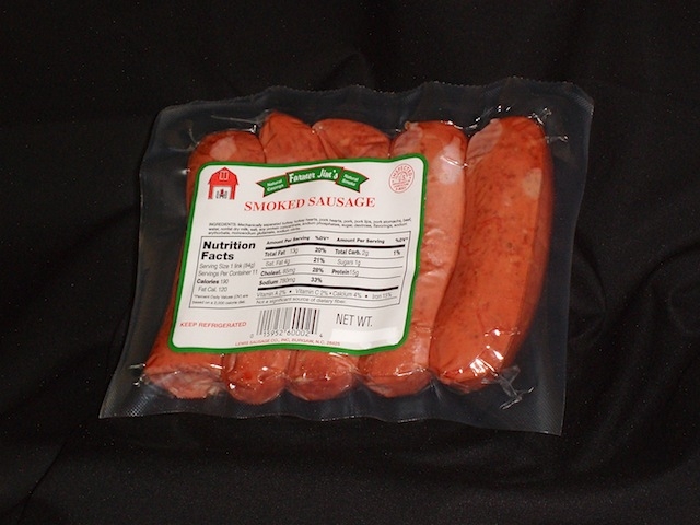 Farmer Jim's Smoked Sausage - Short and Long Link