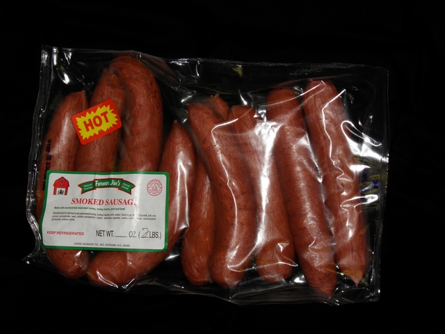 Farmer Jim's "HOT" Smoked Sausage - Short and Long Link